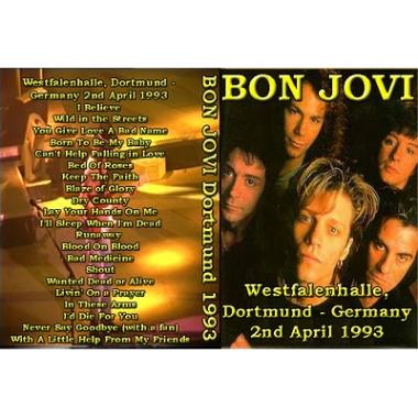 BON JOVI - 1993 DORTMUND
