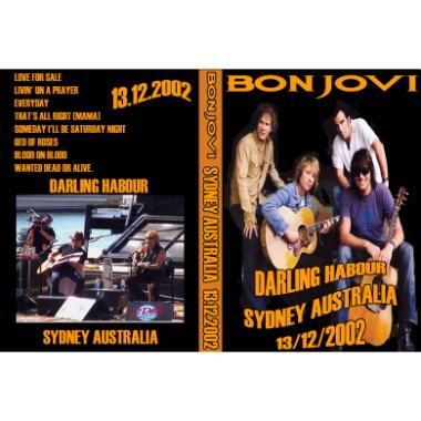 BON JOVI - 2002 SIDNEY