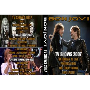 BON JOVI - 2007 TV SHOWS