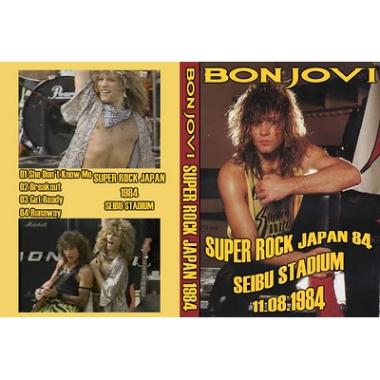 BON JOVI - 1984 SUPER ROCK JAPO