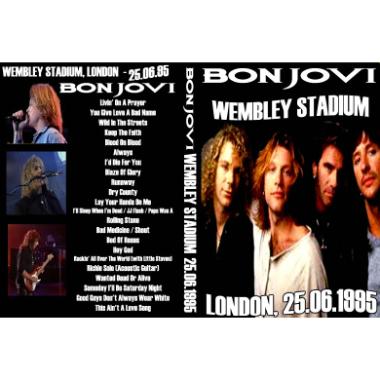 BON JOVI - 1995 WEMBLEY 25/06/95