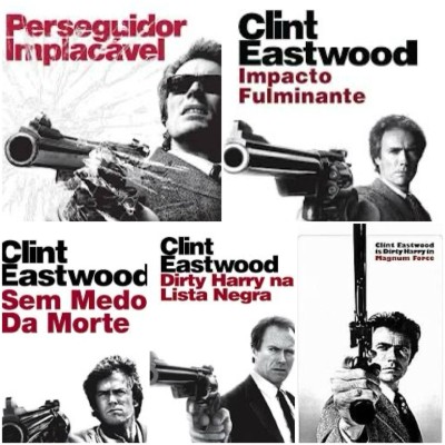 DIRTY HARRY - OS 5 FILMES