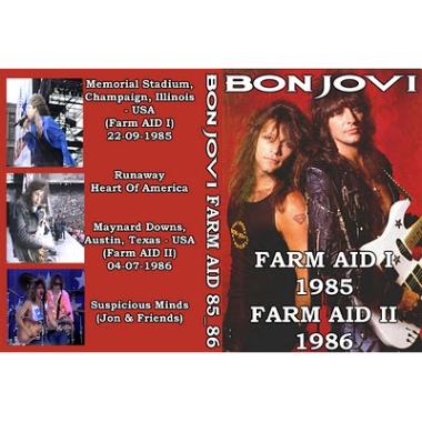  BON JOVI - 85/86 FARM AID I & II