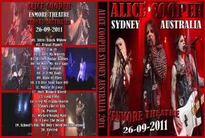 ALICE COOPER - 2011 SYDNEY