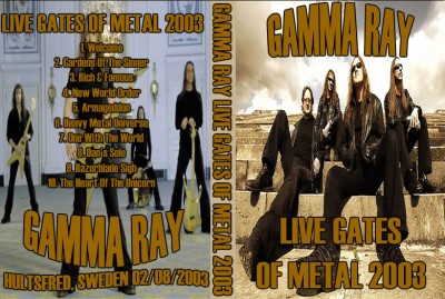 GAMMA RAY- LIVE GATES OF METAL