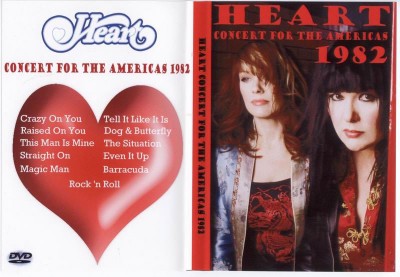 HEART - CONCERT FOR THE AMERICAS - 1982