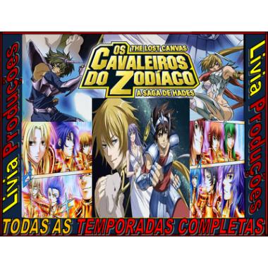 CAVALEIROS DO ZODIACO LOST CANVAS - COMPLETO