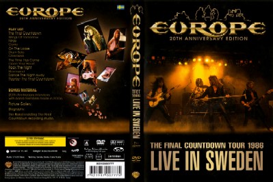 EUROPE - LIVE THE FINAL COUNTDOWN 86