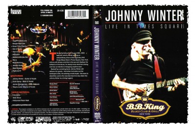 JOHNNY WINTER -  LIVE IS TIME SQUARE