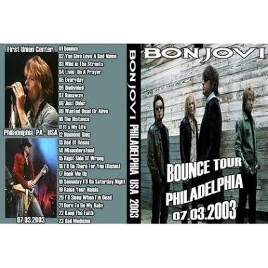 BON JOVI - 2003 PHILADELPHIA