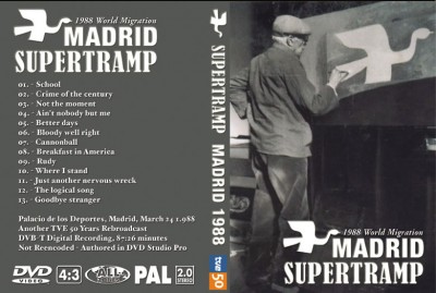 SUPERTRAMP -1988 LIVE IN MADRI