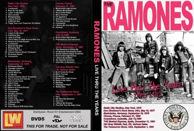 RAMONES - 1975-1981 LIVE YEARS