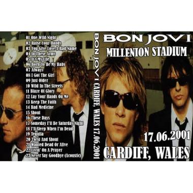 BON JOVI - 2001 CARDIFF WALES