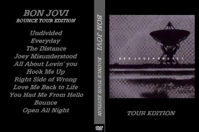 BON JOVI - 2002 BOUNCE VIDEOS TOUR EDITION