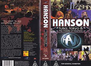 HANSON - TULSA, TOKYO & THE MIDDLE