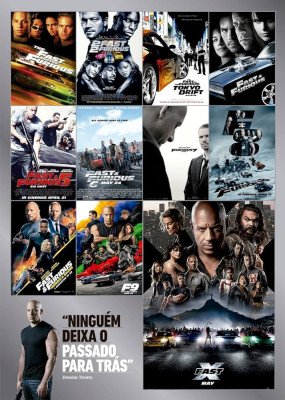 VELOZES E FURIOSOS - OS 11 FILMES 
