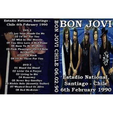 BON JOVI - 1990 CHILE