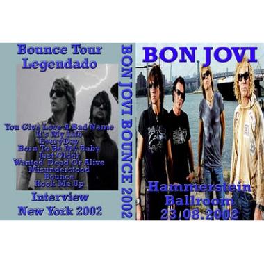 BON JOVI - 2002 BOUNCE TOUR/LEGN